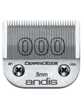 Andis Replacement CeramicEdge Detachable Clippers Blade Set, Size 000 #64480