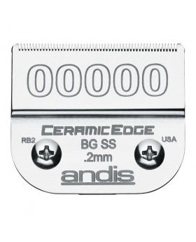 Andis Replacement CeramicEdge Detachable Clippers Blade Set, Size 00000 #64730