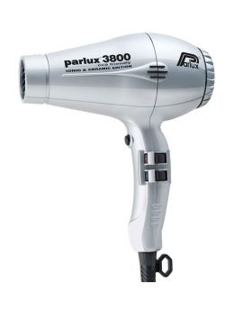 Parlux 3800 Ionic + Ceramic Professional Hair Dryer-Silver