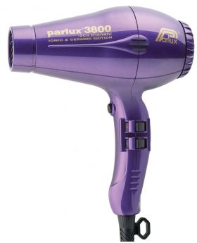 Parlux 3800 Ionic + Ceramic Professional Hair Dryer-Purple