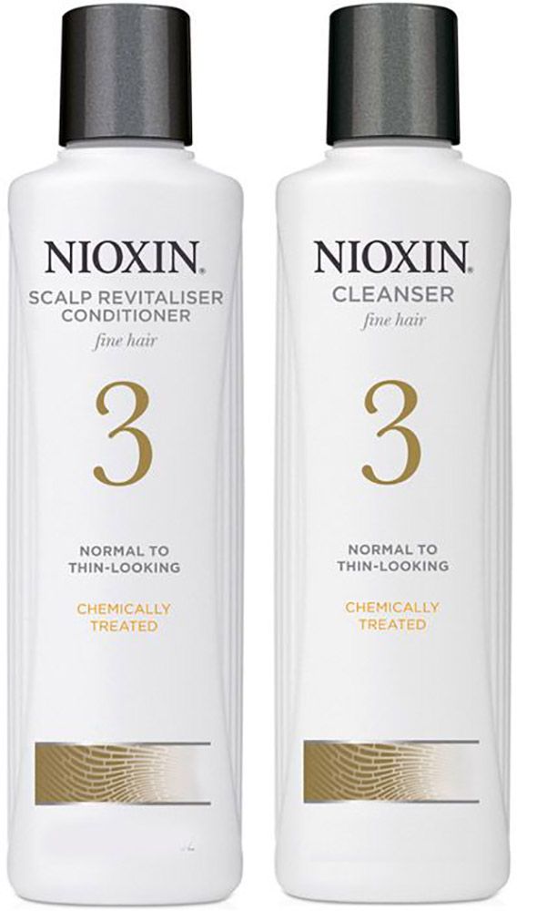 Nioxin System 3 Cleanser Shampoo And Scalp Revitaliser Conditioner