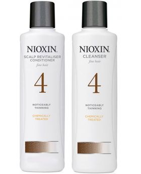 Nioxin System 4 Cleanser Shampoo and Scalp Revitaliser Conditioner Duo 300ml