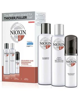 Nioxin Starter Kit System 4 Shampoo/Conditioner/Treatment 150ml