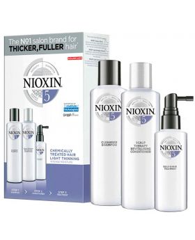 Nioxin Starter Kit System 5 Shampoo/Conditioner/Treatment 150ml
