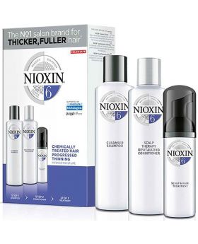 Nioxin Starter Kit System 6 Shampoo/Conditioner/Treatment 150ml