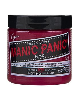 Manic Panic Classic Hair Dye Hot Hot Pink Semi Permanent Vegan Colour 118ml