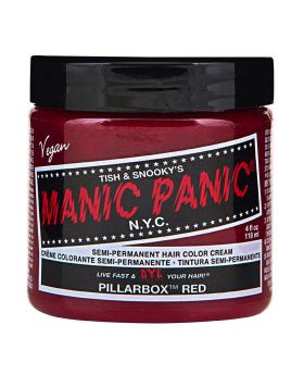 Manic Panic Classic Hair Dye Pillarbox Red Semi Permanent Vegan Colour 118ml