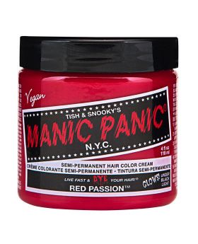 Manic Panic Classic Hair Dye Red Passion Semi Permanent Vegan Colour 118ml