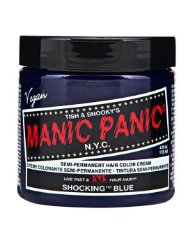 Manic Panic Classic Hair Dye Shocking Blue Permanent Vegan Colour 118ml
