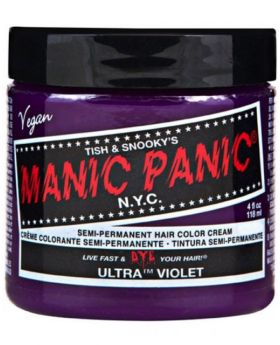 Manic Panic Classic Hair Dye Ultra Violet Permanent Vegan Colour 118ml