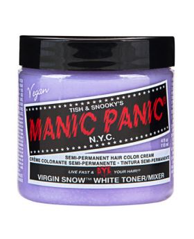 Manic Panic Classic Hair Dye Virginsnow Semi Permanent Vegan Colour 118ml