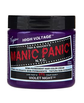 Manic Panic Classic Hair Dye Violet Night Semi Permanent Vegan Colour 118ml