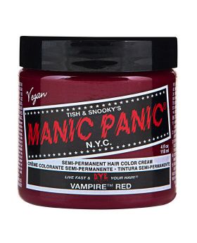 Manic Panic Classic Hair Dye Vampire Red Semi Permanent Vegan Colour 118ml