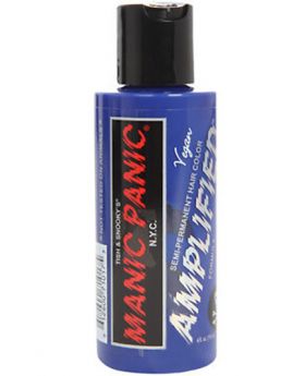 Manic Panic Amplified Hair Dye Bad Boy Blue Semi Permanent Vegan Colour 118ml