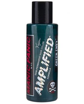 Manic Panic Amplified Hair Dye Green Envy Semi Permanent Vegan Colour 118ml