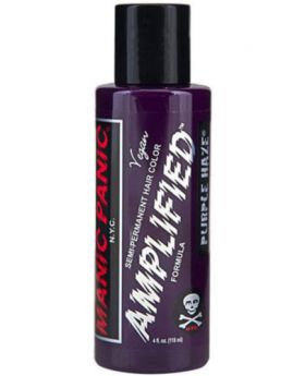 Manic Panic Amplified Hair Dye Purple Haze Semi Permanent Vegan Colour 118ml