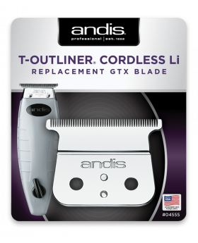 Andis Replacement Deep Tooth GTX TBlade For Cordless T-Outliner Li Trimmer (#04555)