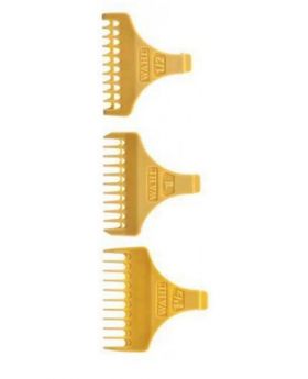 Wahl Attachment Combs For Detailer T-Blade Trimmer (1/2, 1, 1.1/2)