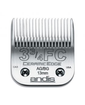 Andis Replacement CeramicEdge Detachable Clippers Blade Set, Size 3 3/4FC #64435