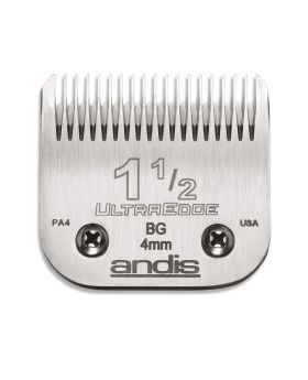 Andis Replacement UltraEdge Detachable Clippers Blade Set, Size 1 1/2 #64077