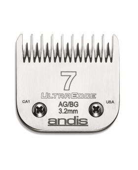 Andis Replacement UltraEdge Detachable Clippers Blade Set, Size 7 Skip Tooth #64080