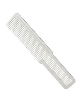 Wahl Flat Top Barber's Hair Cutting Comb WA3197-300 (White)
