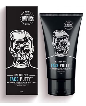 Barber Pro Face Putty Black Peel Off Mask 40g (Tube)