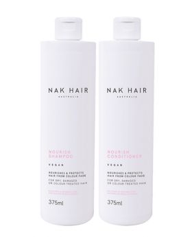 Nak Nourish Shampoo and Conditioner 375ml Duo