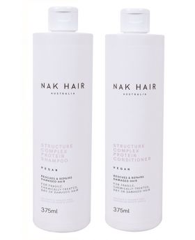 Nak Structure Complex Shampoo & Conditioner 375ml Duo