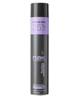 Nak Fixation Firm Hold Finishing Spray 500g