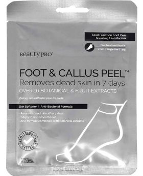 Beauty Pro Foot & Callus Peel with over 16 Botanical & Fruit extra (1 Pair)
