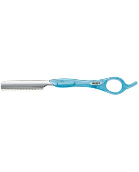 Feather Styling & Texturizing Razor Long Handle 17cm-Aqua