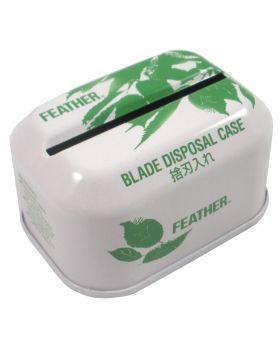 Feather Double Edge Safety Razor Blade Disposal Case