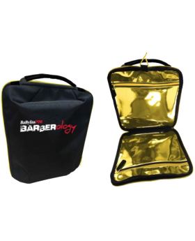 BaByliss Pro Barberology Gold Lined Barber Bag Travel Storage Case