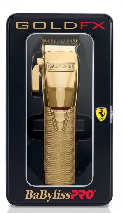 gold barber trimmers
