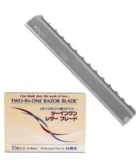 Nikky Two In One Hairdressing Texturising Razor Blades 10pk
