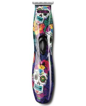 Andis Slimline Pro Li Sugar Skull Professional Cord/Cordless T-Blade Hair Trimmer