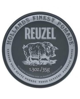 Reuzel Extreme Hold Matte Hair Pomade – No shine – Water soluble-35g
