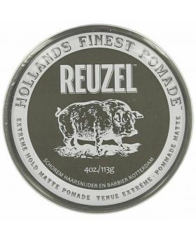 Reuzel Extreme Hold Matte Hair Pomade – No shine – Water soluble-113g
