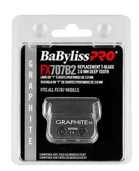 BaByliss PRO Replacement Blade Skeleton Hair Trimmer Graphite Deep Tooth FX707B2