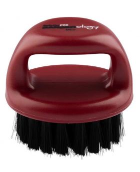 Babyliss Pro Barberology Knuckle Bristle Brush For Fade/Scalp Red