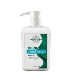 Keracolor Color Clenditioner Colour Shampoo 355ml - Eemerald