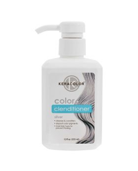Keracolor Color Clenditioner Colour Shampoo 355ml - Silver