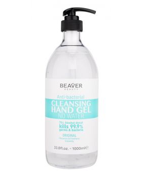 Beaver Beauty Salon Hand Sanitiser Anti Bacterial Cleansing Gel 1L