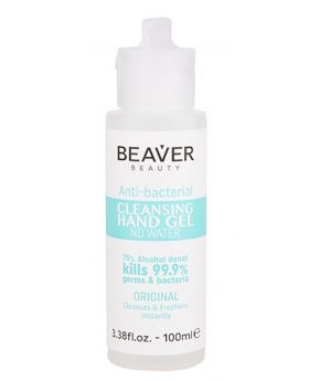 Beaver Beauty Salon Hand Sanitiser Anti Bacterial Cleansing Gel 100ml