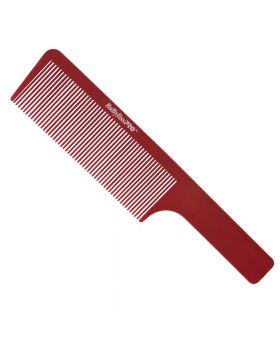 BaByliss Pro Barberology Barber Flat Hair Clipper Cutting Comb Red