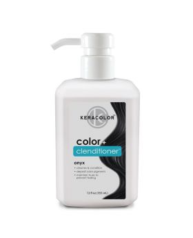 Keracolor Color Clenditioner Colour Shampoo 355ml - Onyx