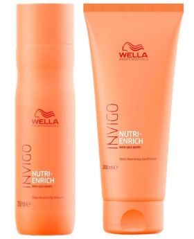 Wella Professionals Invigo Nutri Enrich Shampoo 250ml Conditioner 200ml Duo