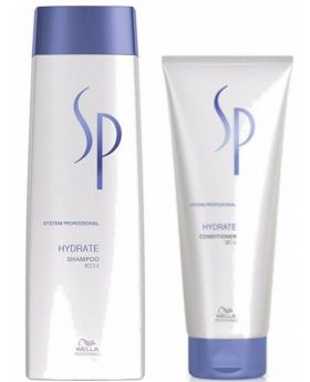 Wella SP System Professional Hydrate Shampoo 250ml & Conditioner 200ml Duo
