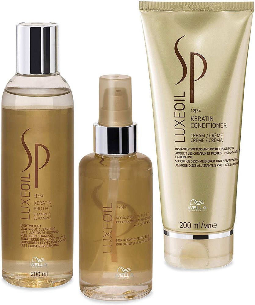 Wella SP Luxe Oil Keratin Shampoo/Conditioning/Elixir Trio ubicaciondepersonas.cdmx.gob.mx